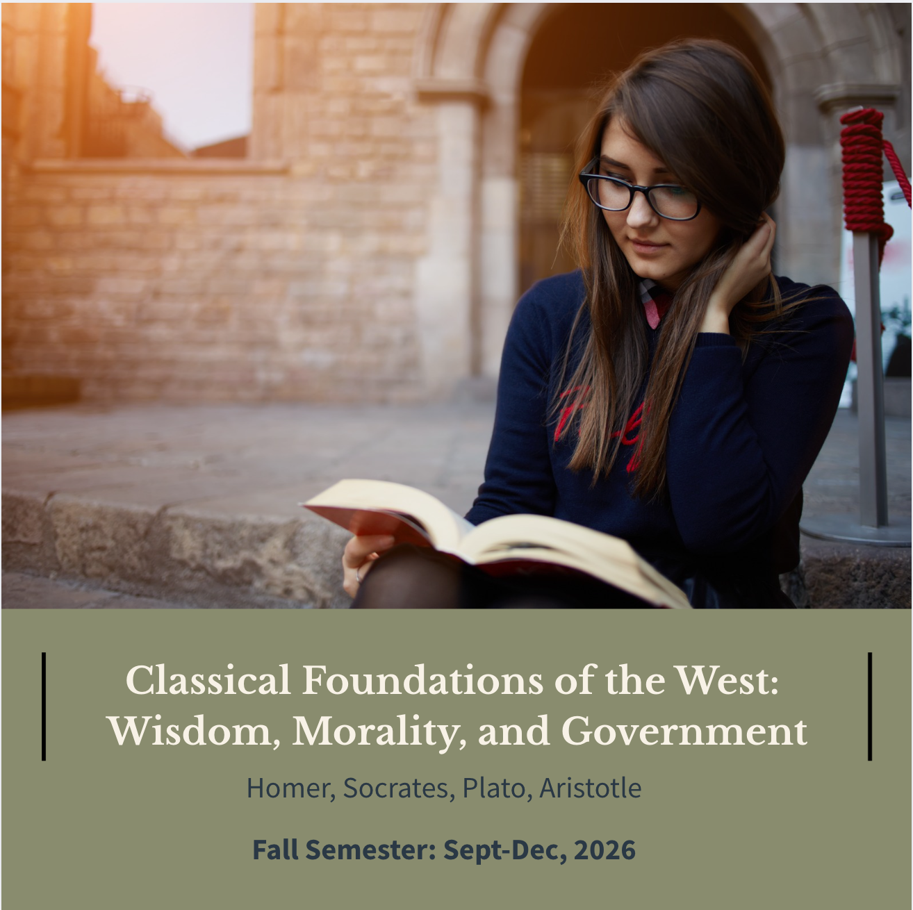 Classical Foundations of the West (Fall 2026)
